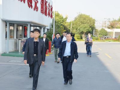 房企组团来啦！中国房地产业协会张力威会长考察J9国际站登录工业园